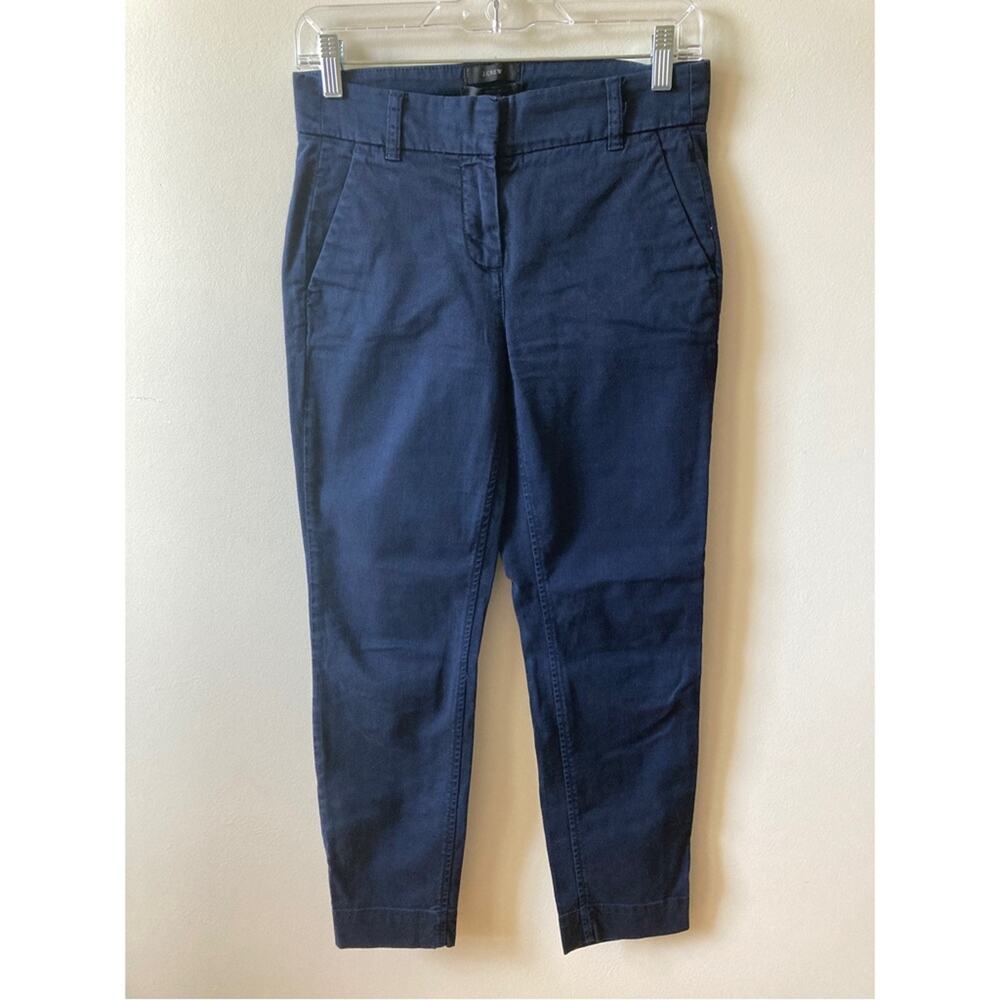 J.Crew Stretch Chino Pant Navy Size 0